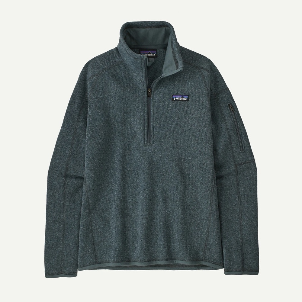 NWOT Patagonia Women's Better Sweater® 1/4-Zip Fleece Size XL Nouveau Green